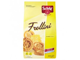 Schär Frollini песочное печенье к чаю без глютена 200 г